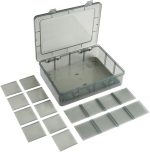 12-Grid Large Craft Storage Box with Dividers