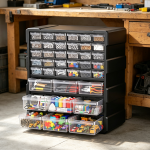 Drawer-Style Garage Storage Organiser with Dividers