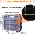 34-Compartment Double-Sided Small Parts Organiser - Image 2