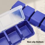 6-Pack 4-Compartment Screw Organiser Storage Bins - Image 2