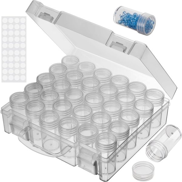 30-Grid Bead and Diamond Painting Storage Box